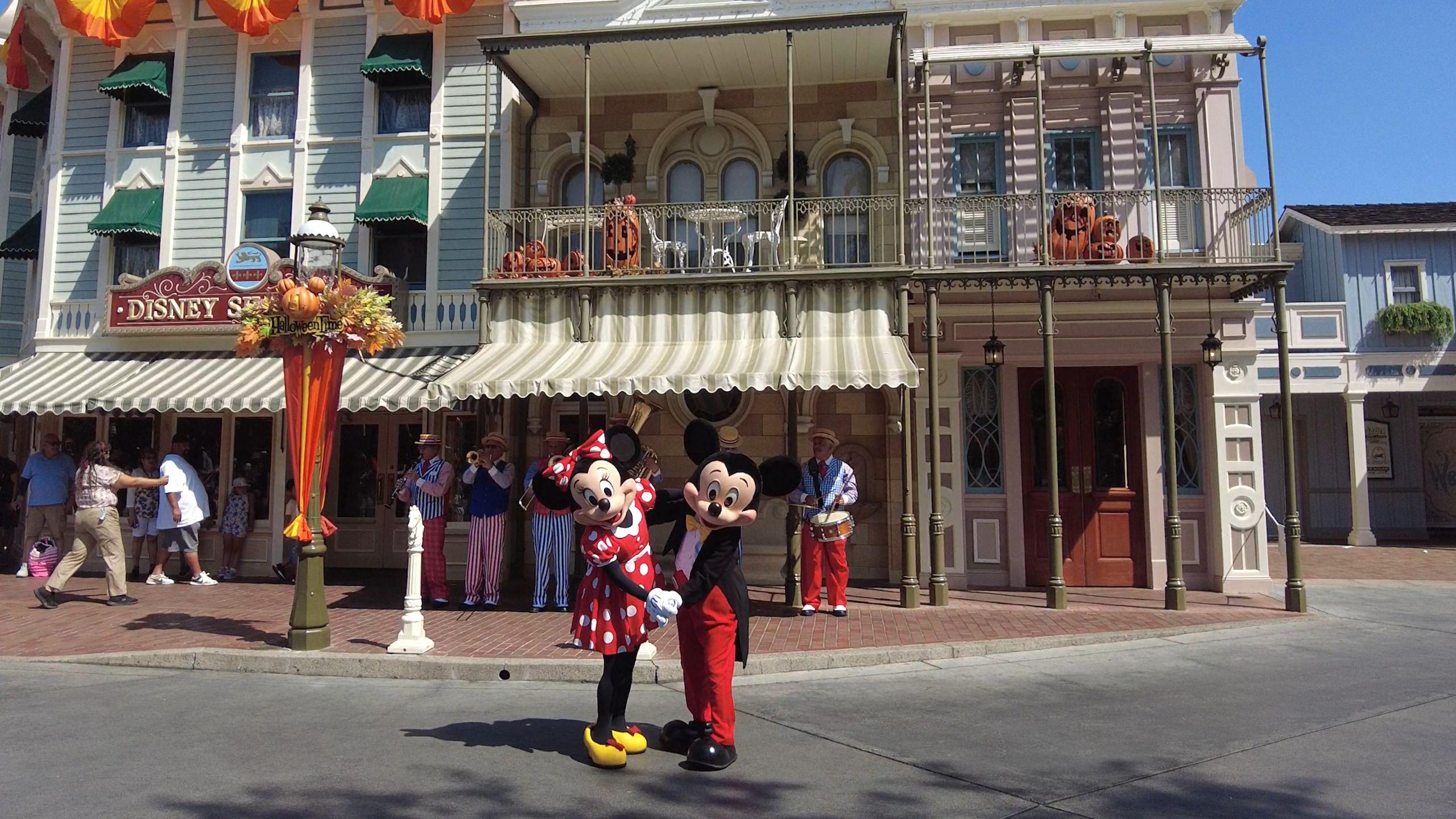 Mickey Mouse and Friends Dance on Main Street with the Straw Hatters Band post thumbnail image